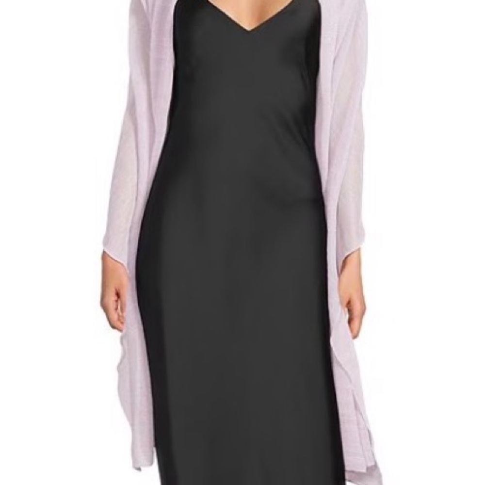 Lavender Crinkle Glitz Scarf Wrap